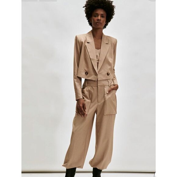 Marled by Reunited Clothing Pants - Marled by Reunited Clothing The Greenwich Pant- Tan Beige Sz 2